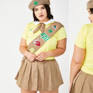 Pot Brownie Costume 2X